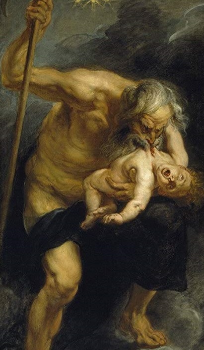 Saturn Devouring His Son, Rubens, 1636